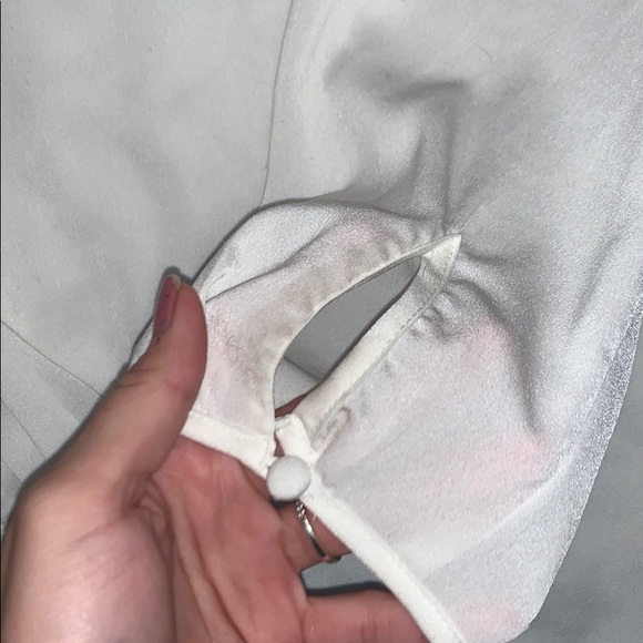 J. CREW OFF WHITE BLOUSE SZ S - Picture 4 of 4